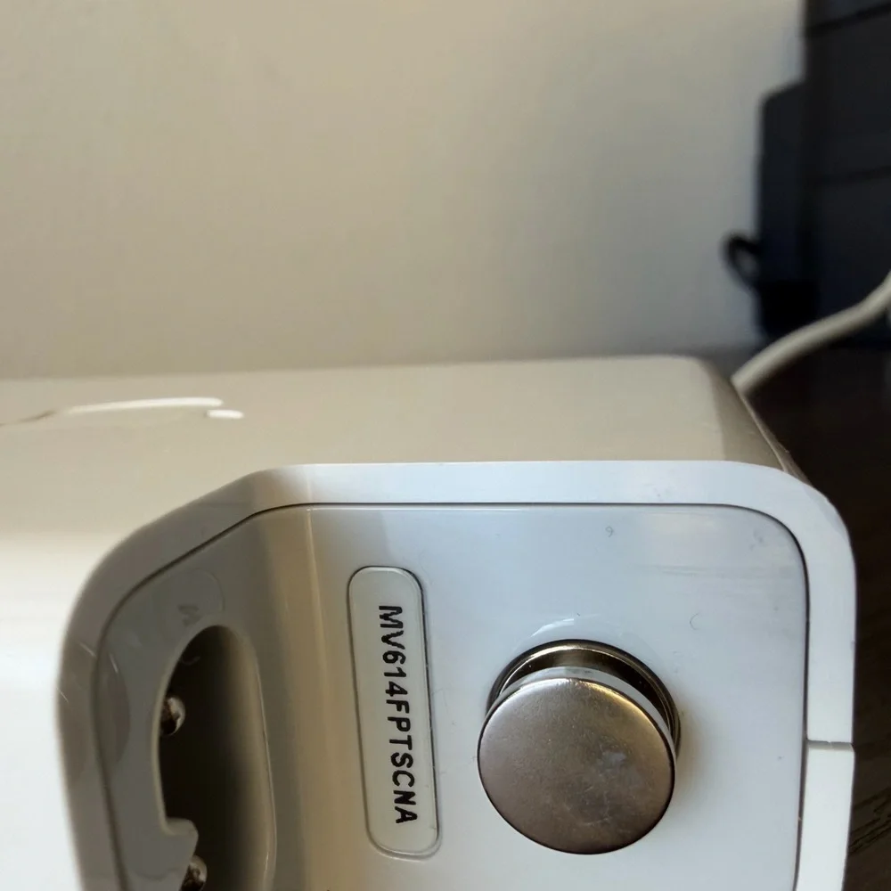Apple White MacBook Power Adapter Block